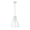 Designers Fountain Beechmont 60 Watt 1 Light Polished Nickel Pendant with Clear Glass Shade D247M-11P-PN - alternate 1